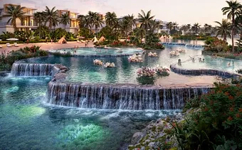 Damac Islands background