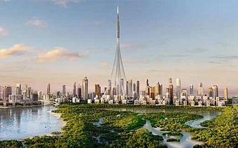 Dubai Creek Harbour background