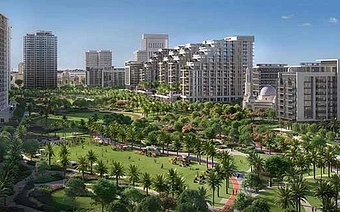 Dubai Hills Estate background