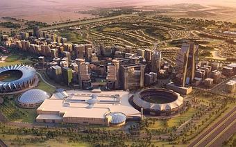 Dubai Sports City background