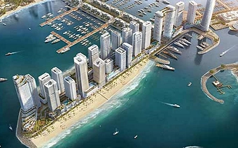 EMAAR Beachfront background