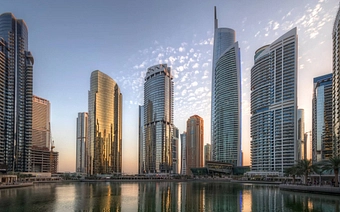 Jumeirah Lake Towers (JLT) background
