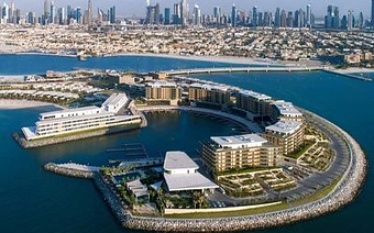 Jumeirah Bay Island background
