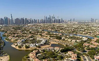 Jumeirah Island background