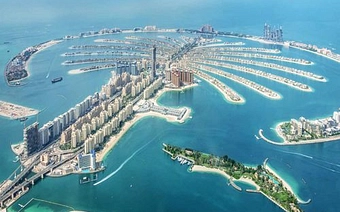 Palm Jumeirah background