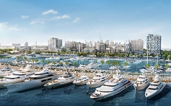 Rashid Yachts & Marina (Mina Rashid) background